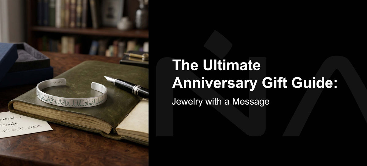 The Ultimate Anniversary Gift Guide: Romantic Quotes Jewelry for Men